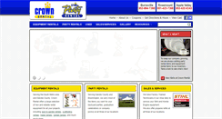 Desktop Screenshot of crownrent.com
